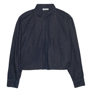 Smallable Mujer - Camisa corta Chili | Denim bruto