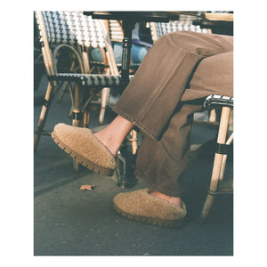 ILDA'S sheep - Zuecos de piel de oveja | Beige