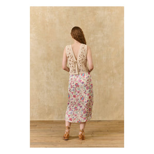 Louise Misha - Falda Penelope | Crema