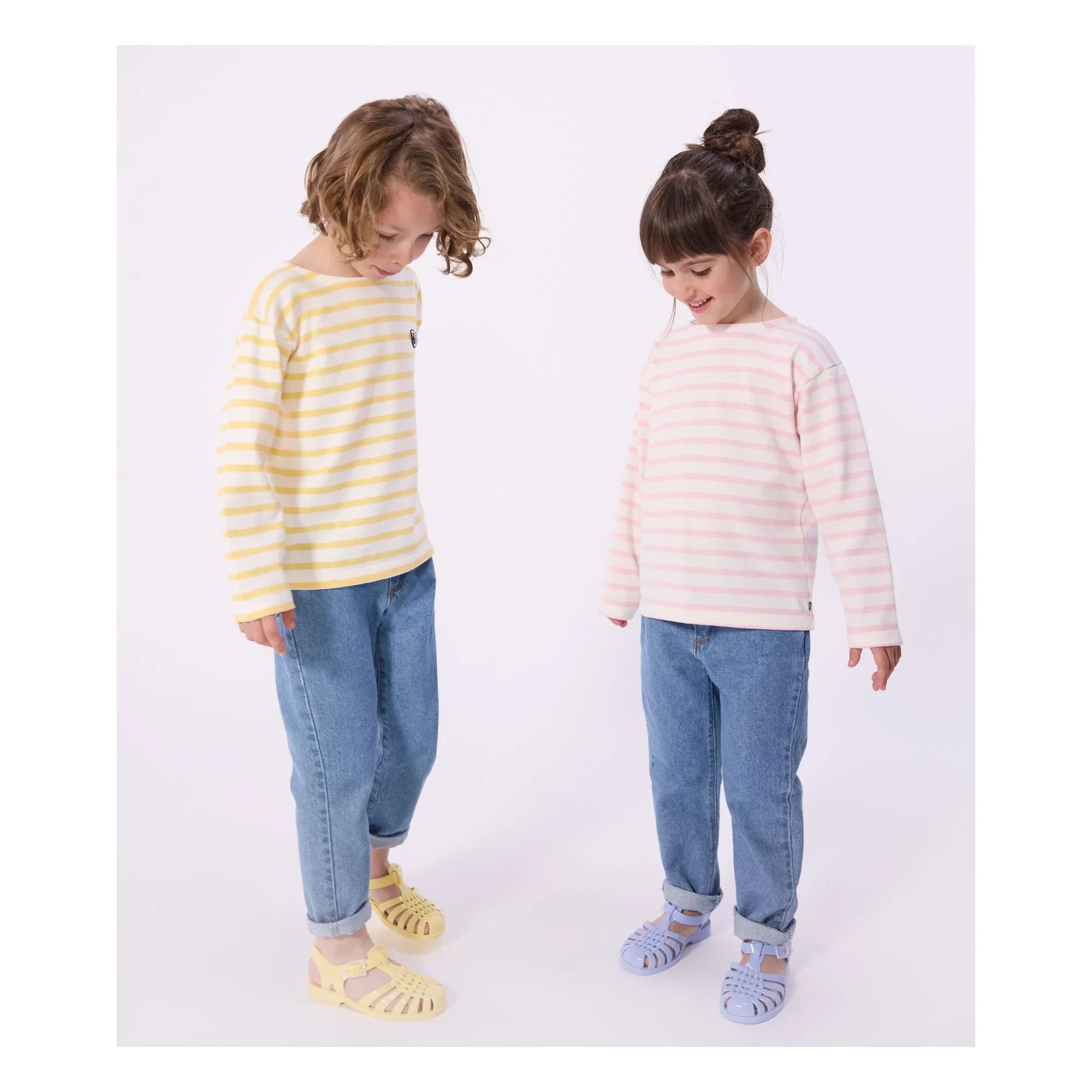 Petit Bateau - Camiseta marinera | Rosa
