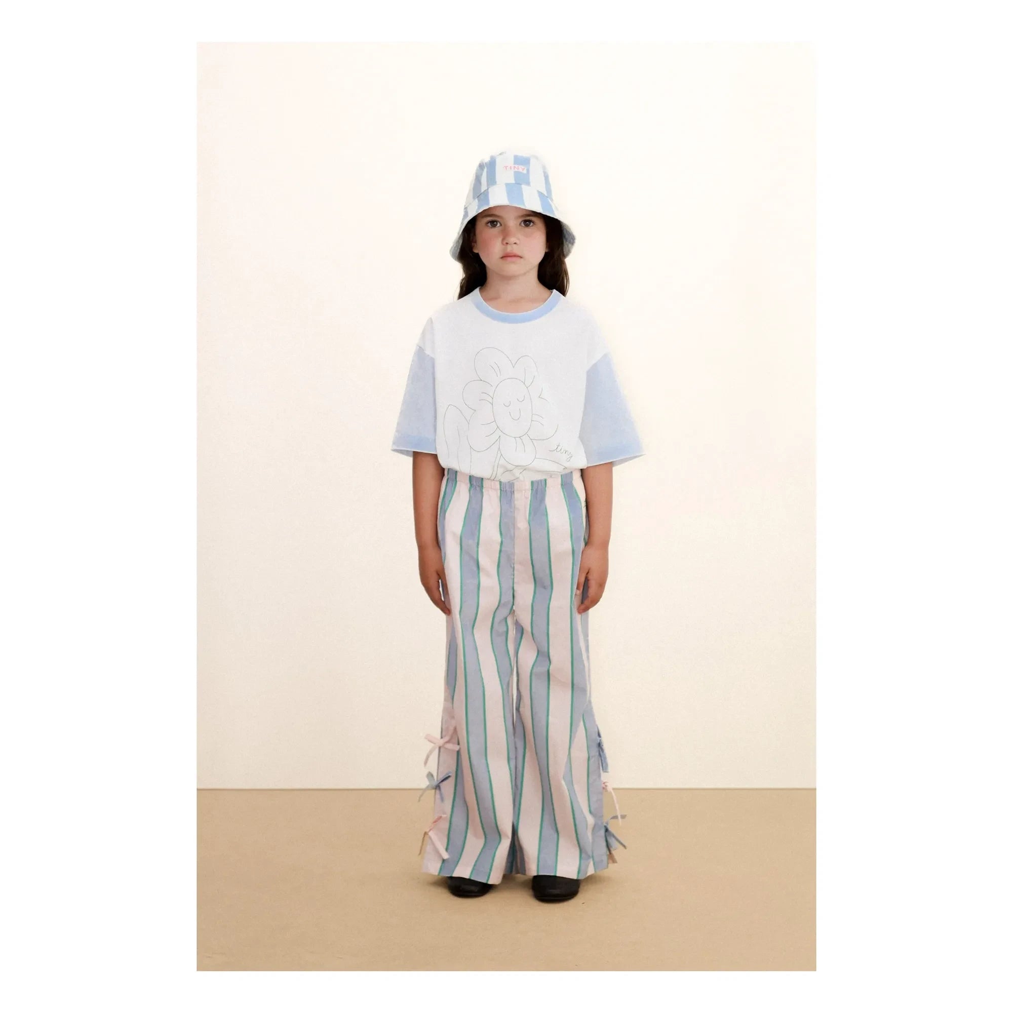 Tinycottons - Camiseta Fleur Coton Bio | Blanco