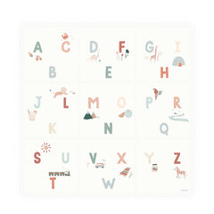 Play and Go - Tiloo alfombra de juegos modular - Alfabeto