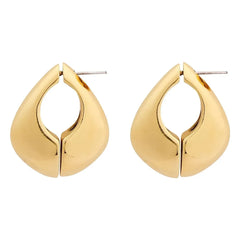 Soeur - Pendientes Grandes de Media Luna | Oro