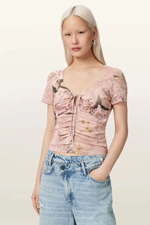 AllSaints Blusa Gabby para Mujer