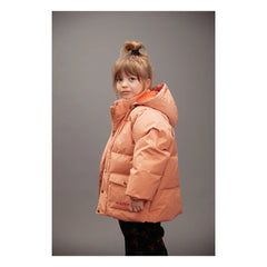 Mini Rodini - Chaqueta acolchada lisa | Melocotón