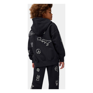 Molo - Marley Patch Fermuarlı Sweatshirt | Siyah