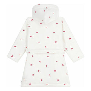 Petit Bateau - Batín con corazones | Crudo