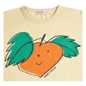 Bobo Choses - Camiseta de algodón orgánico naranja | Amarillo