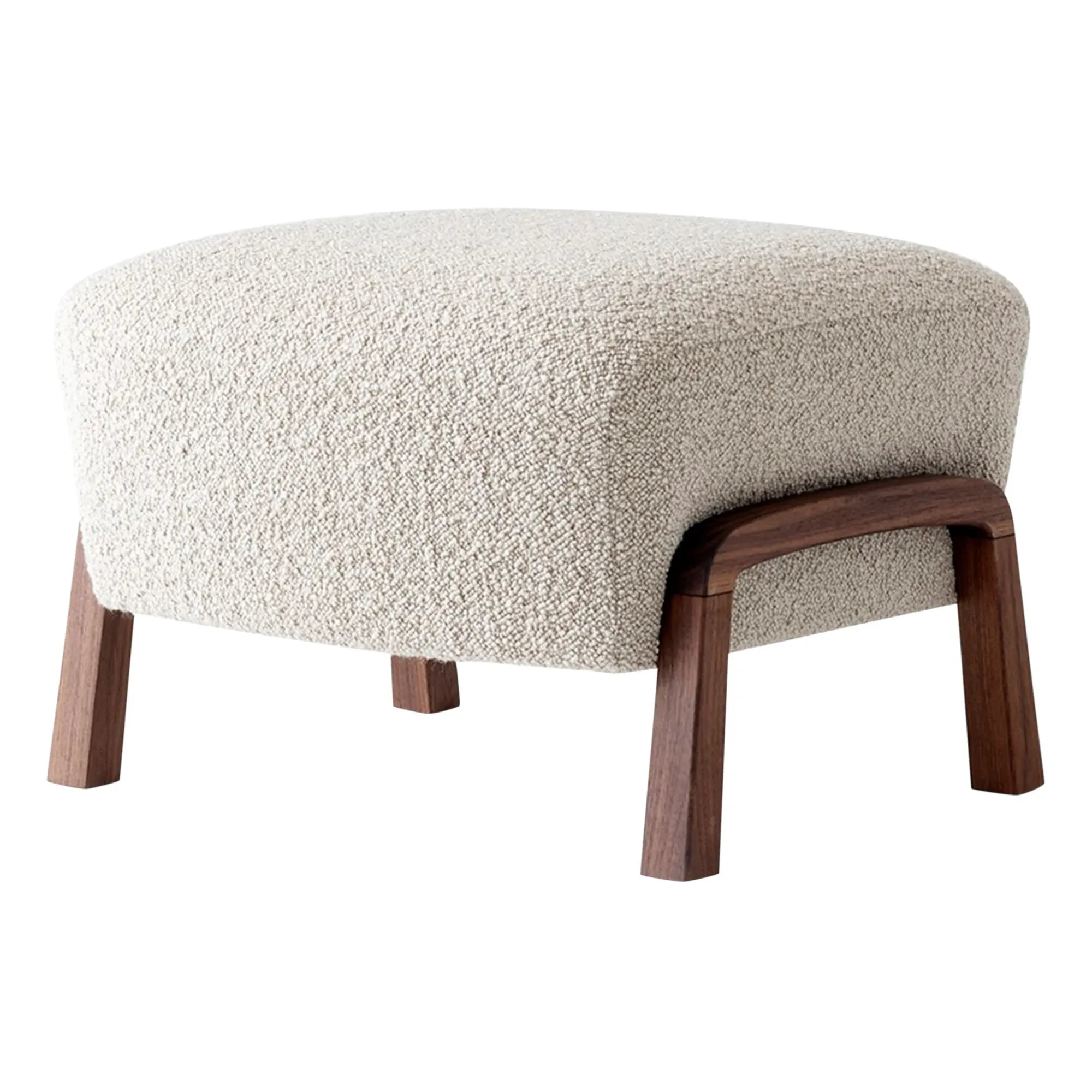 & Tradition - Wulff ATD3 Otomana - Patas de nogal | Marfil