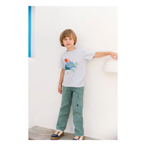 Tartine et Chocolat - Camiseta Chiné Volkan | Gris