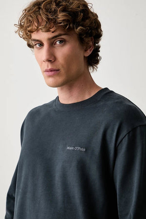 Marc O'Polo blusa de hombre de algodón de manga larga
