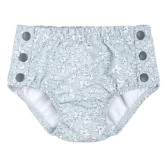 Petit Lem - Fleurie - Traje de baño de fibra reciclada con protección UV | Azul