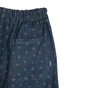 Bobo Choses - Pantalones de algodón orgánico Swamp Whirl | Azul marino