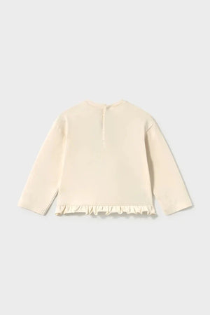 Blusa Mayoral de manga larga de algodón para niños