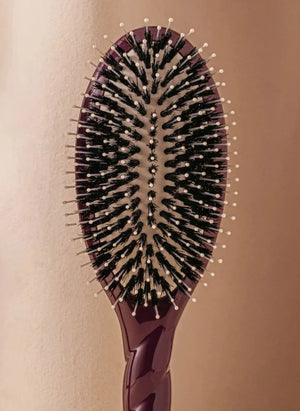 La Bonne Brosse - "La Suavidad Indispensable" Cepillo para el Cabello No. 03 - Piel Cabelluda Sensible | Berenjena