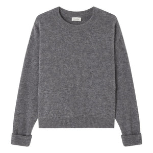 American Vintage - Jersey con cuello barco de alpaca y lana Vitow | Steel