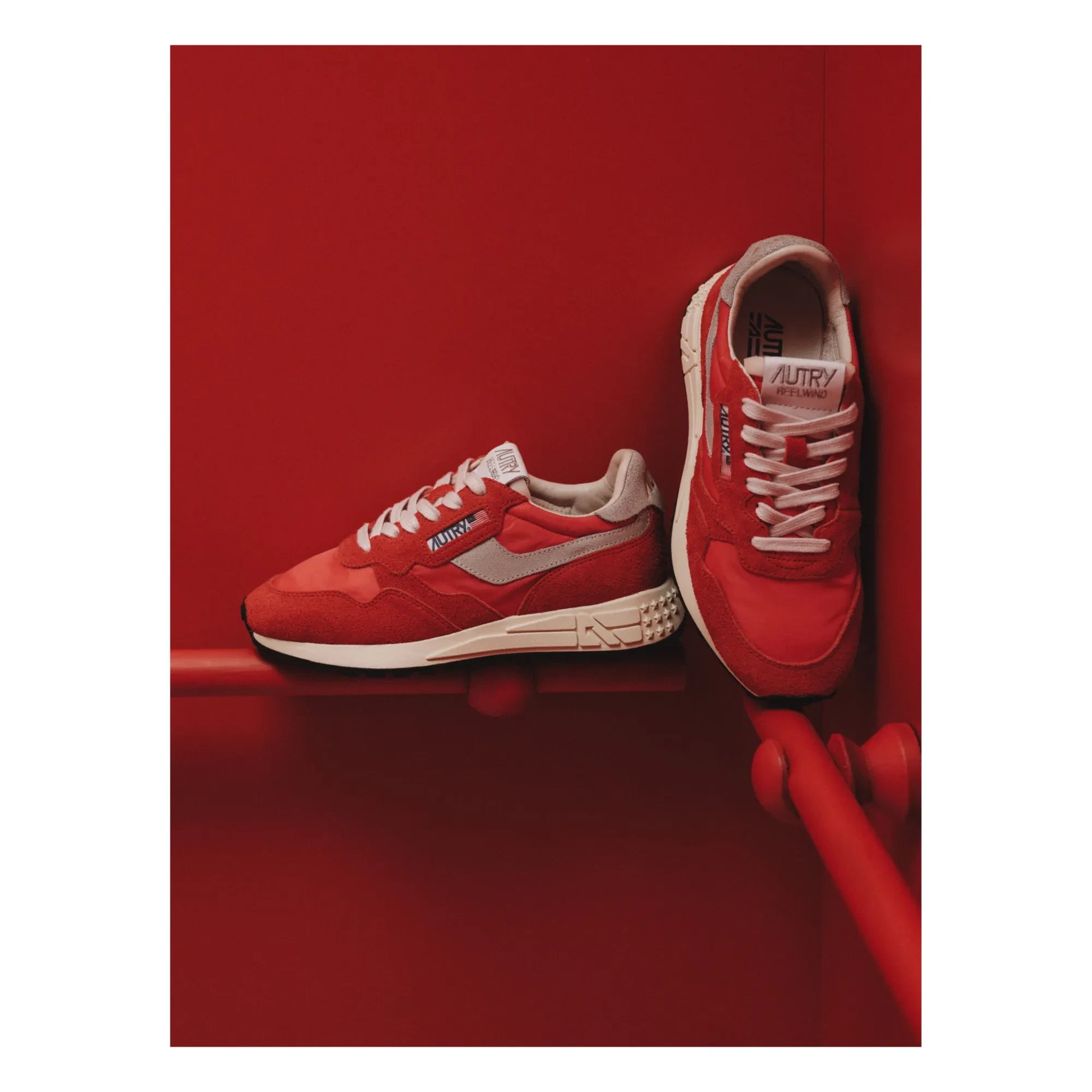 Autry - Zapatillas Reelwind de nailon | Rojo
