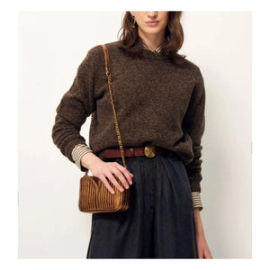 Sessùn - Suéter Silty de lana merino | Gris oscuro