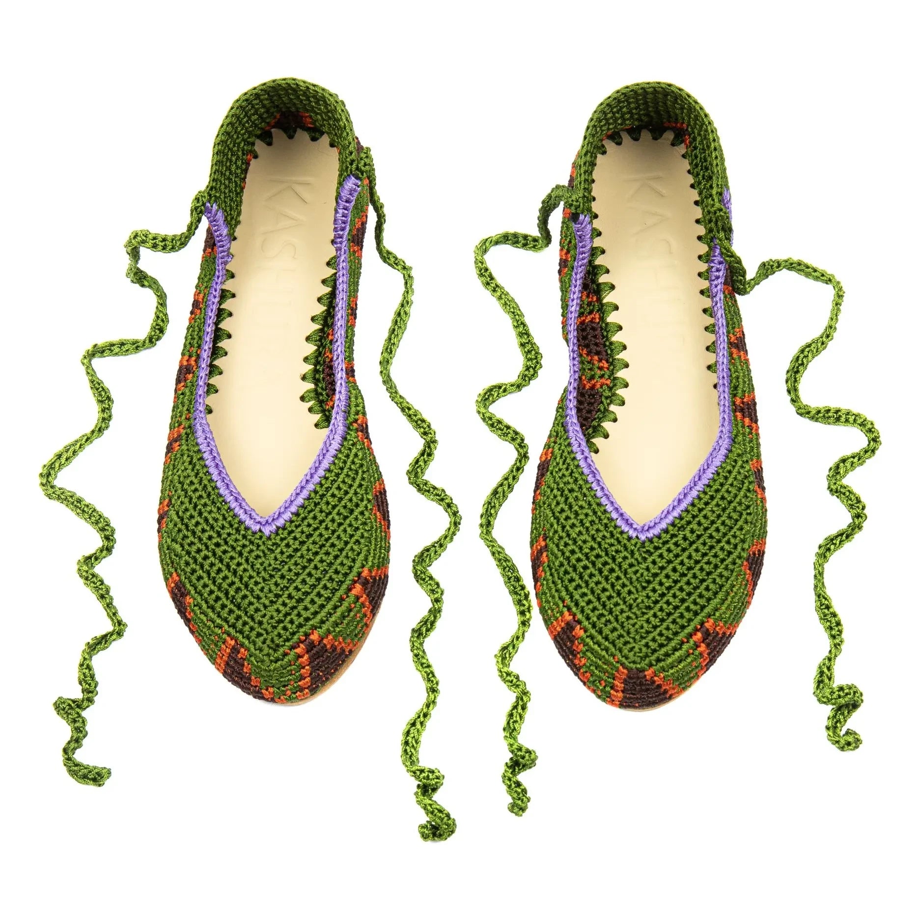 Kashura - Bailarinas Altas Verde Oliva | Verde oliva