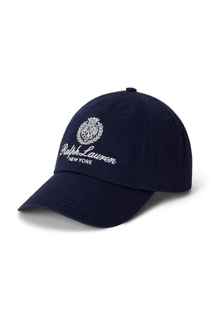Gorra Ralph Lauren de algodón con visera