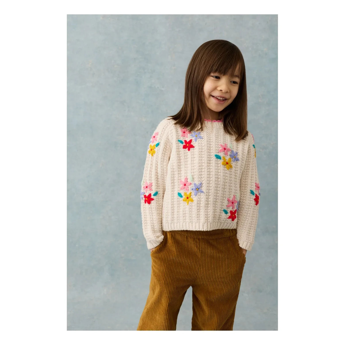 Louise Misha - Jersey de lana Zuzanna | Crema