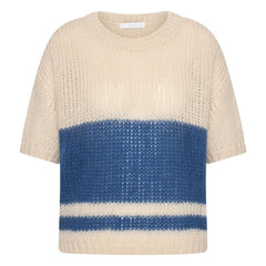 By Bar - Jersey de rayas Nino | Azul marino