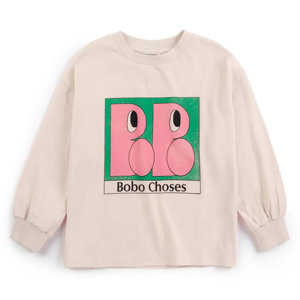 Bobo Choses - Camiseta de algodón orgánico Bobo | Rosa pálido