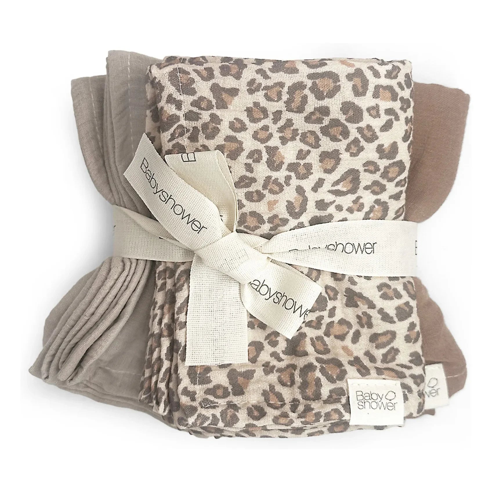 Baby Shower - Pañales Salvajes - Set de 3 | Leopardo
