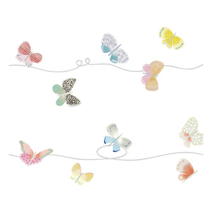 MIMI'lou - Cenefa Adhesiva de Mariposas