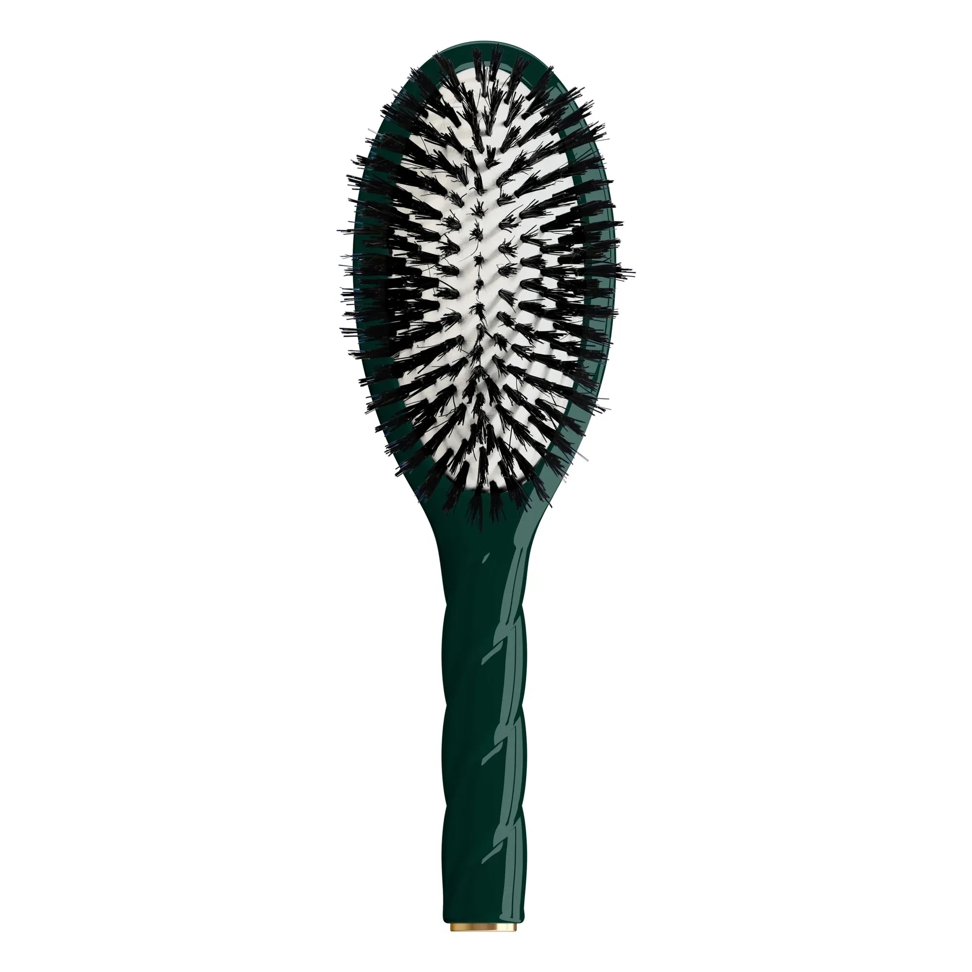 La Bonne Brosse - Cepillo de Pelo L'Universelle Twist N°01 - Cuidado y Brillo | Verde esmeralda