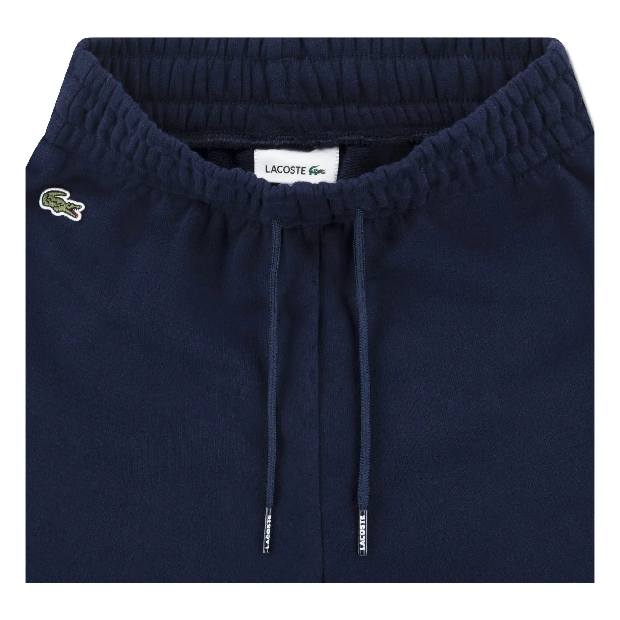 Lacoste - Jogger Algodón Orgánico con Logotipo Grande | Azul Marino