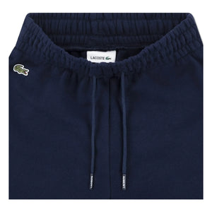 Lacoste - Jogger Algodón Orgánico con Logotipo Grande | Azul Marino
