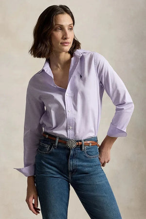 Camisa de algodón Polo Ralph Lauren para mujer