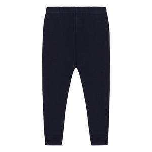 Petit Bateau - Leggings de algodón orgánico | Azul marino