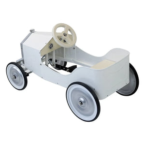 Vilac - Coche de pedales grande para niños | Marfil