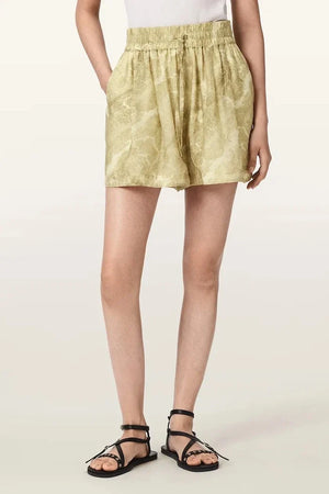 AllSaints shorts cortos de lyocell ISLA para mujer