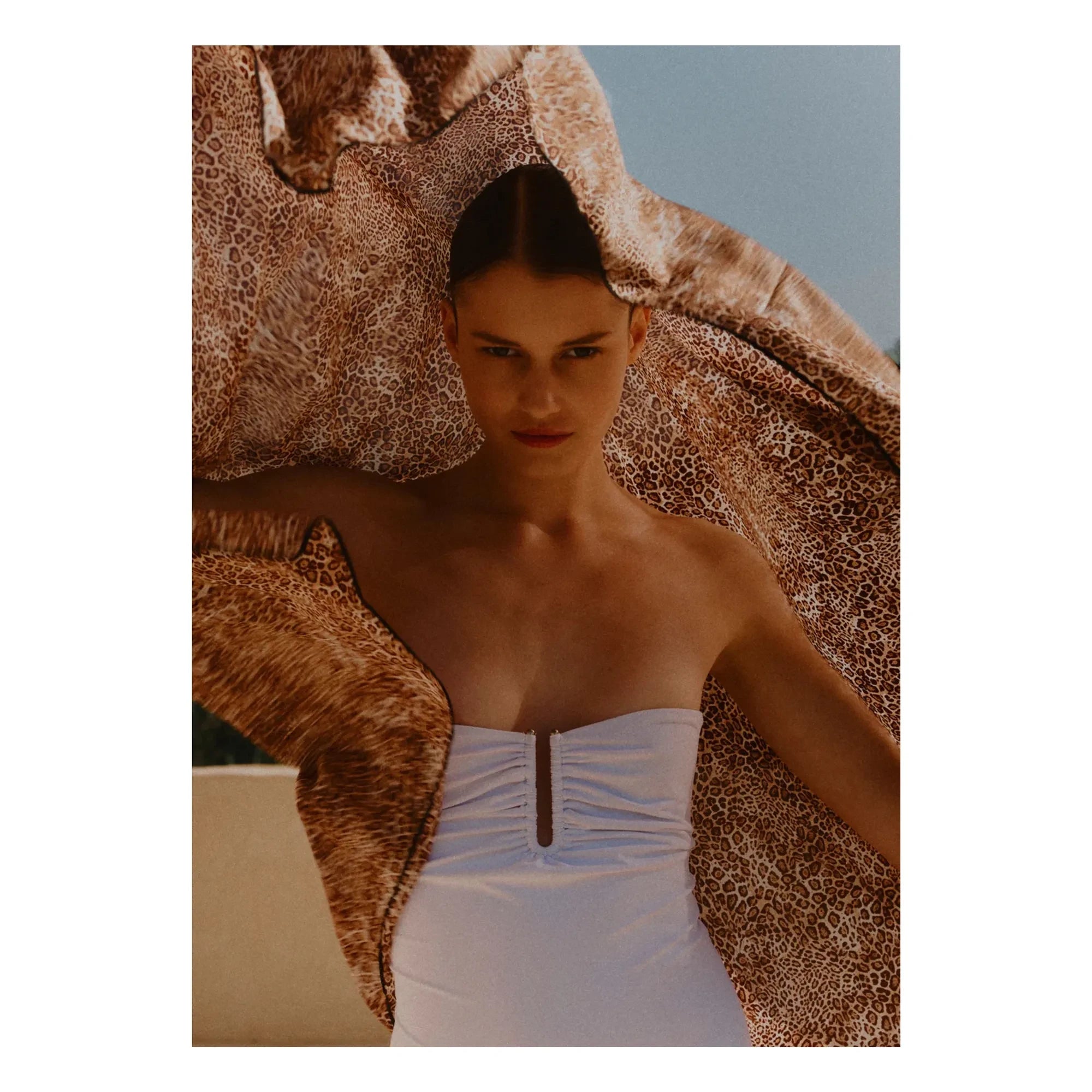 Vanessa Sposi - Pareo Beige de Lino