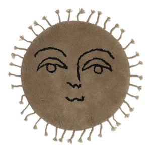 Ferm Living Kids - Püsküllü Güneş Halısı