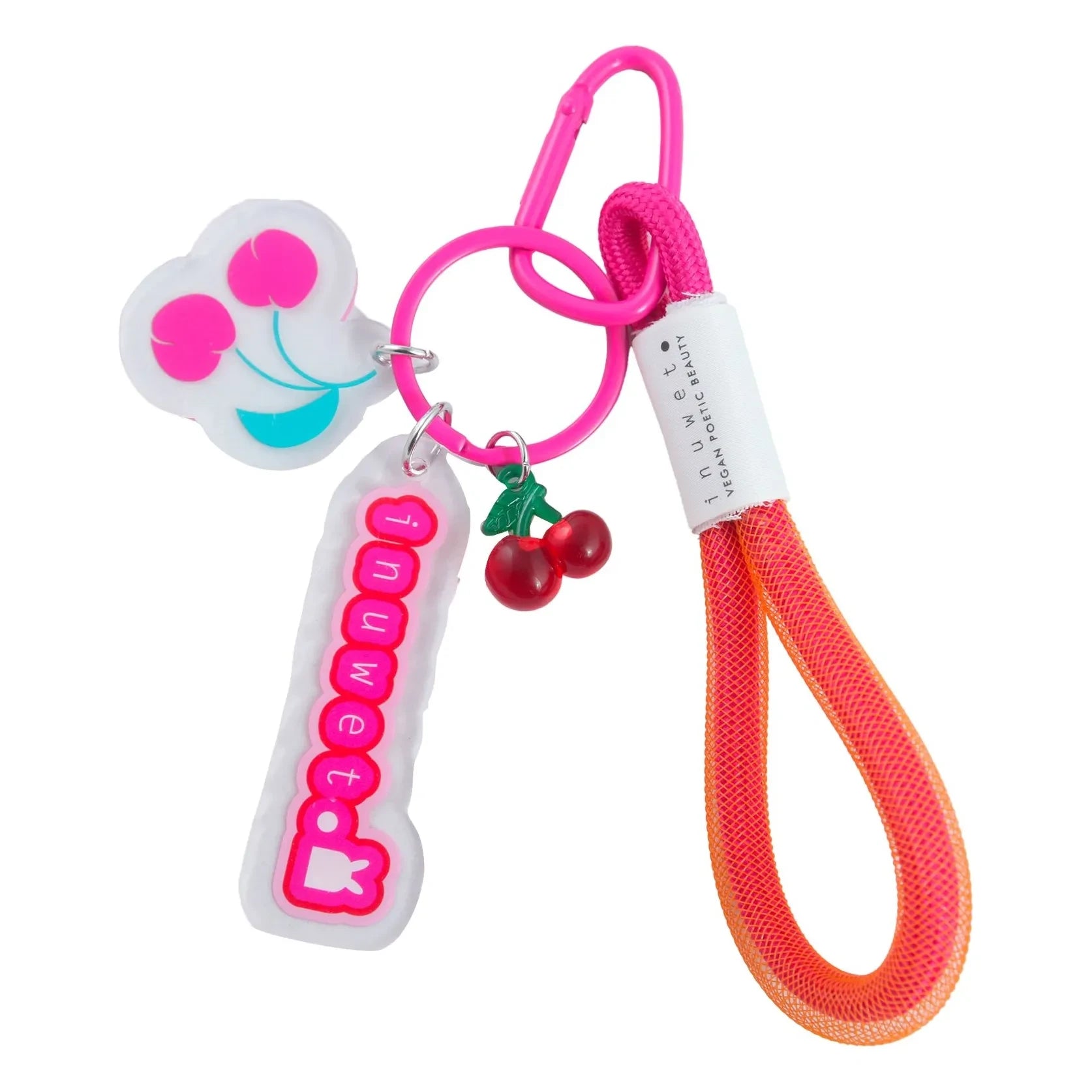 Inuwet - Llavero de aceite labial Cherry Berry | Rosa