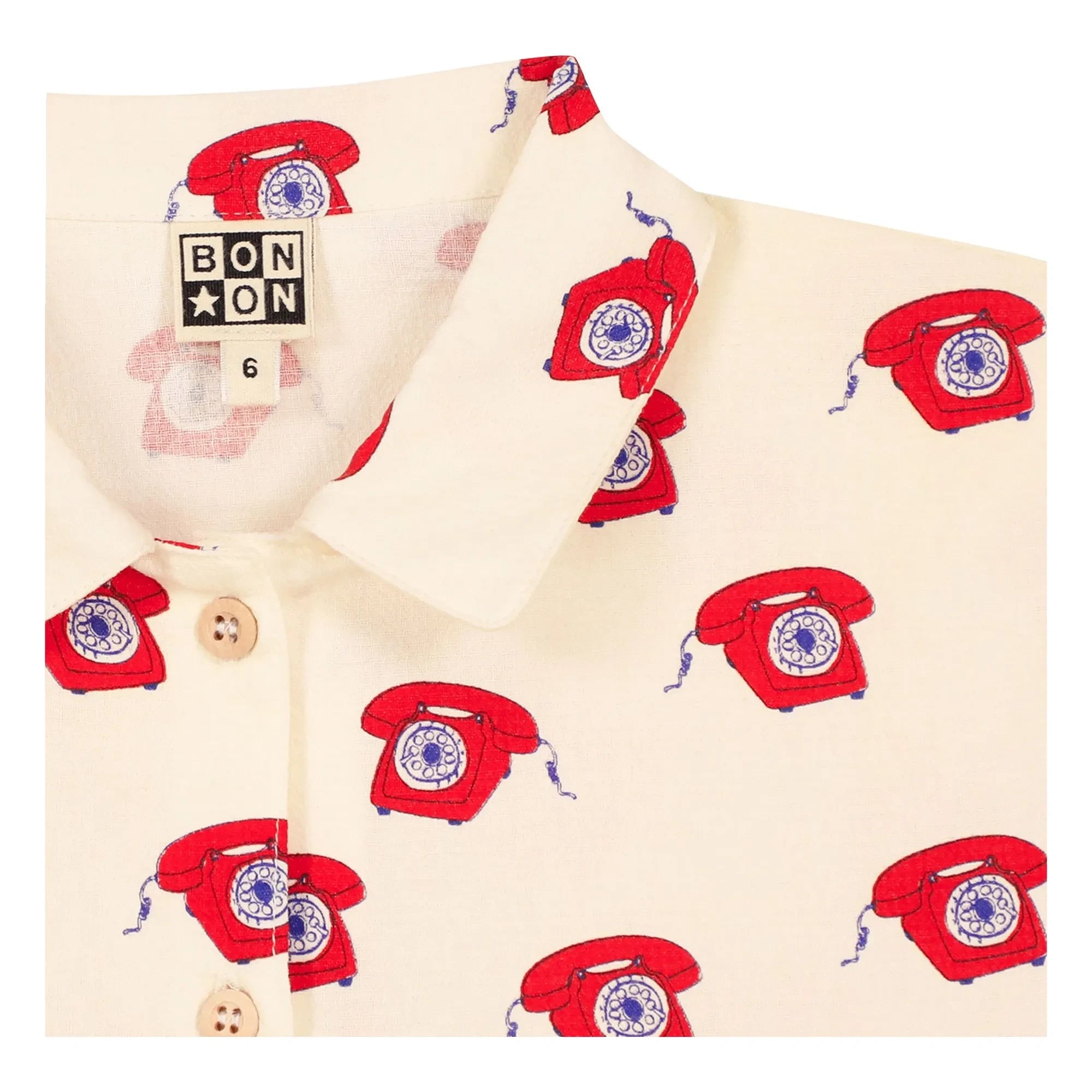Bonton - Camisa Lulu Telephones | Rojo