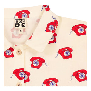 Bonton - Camisa Lulu Telephones | Rojo