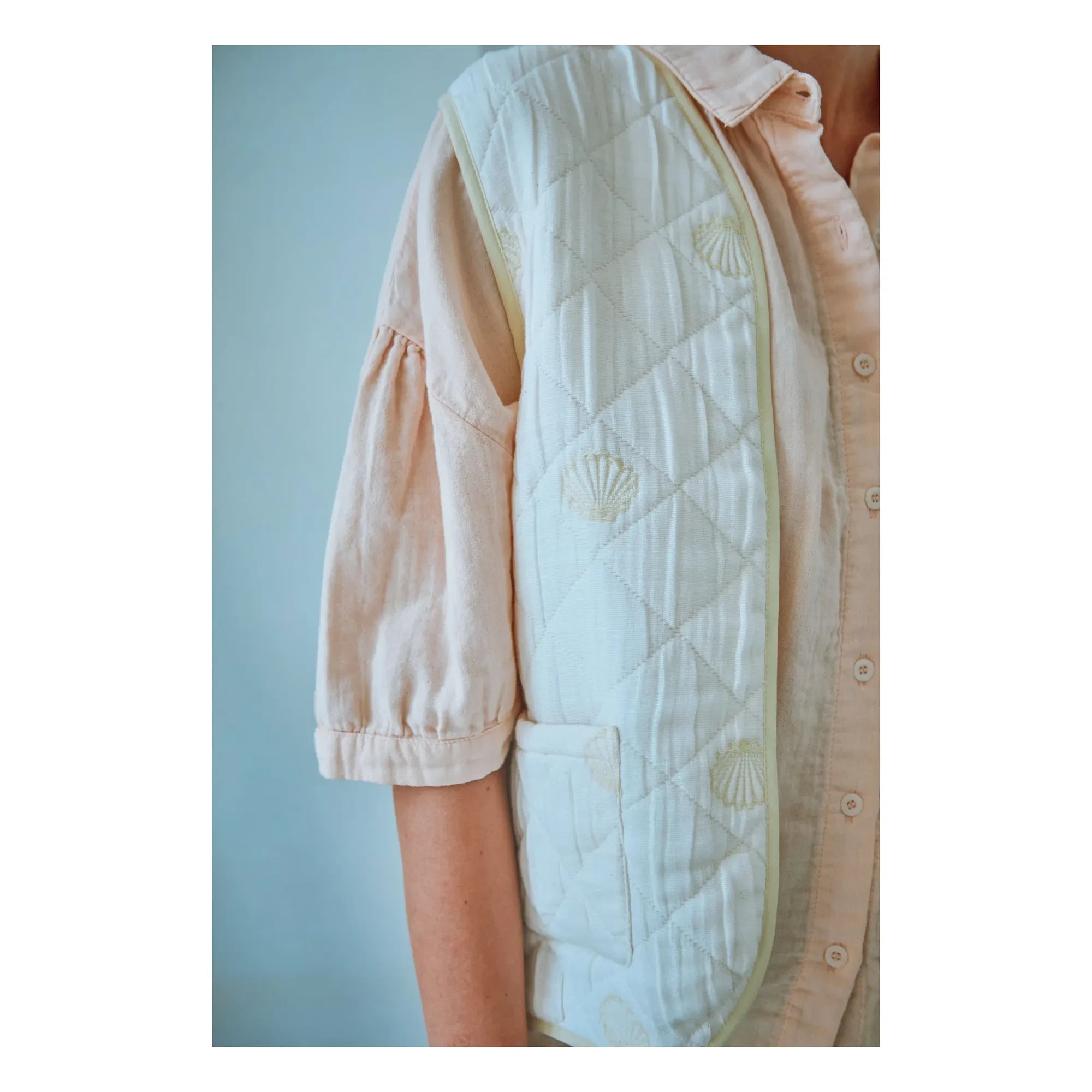 Poudre Organic - Chaqueta de algodón orgánico Cercis | Amarillo