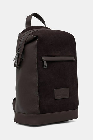 Mochila de cuero Paul&Shark para hombre