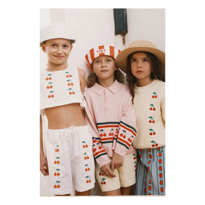 Tinycottons - Top Cerezas | Blanco