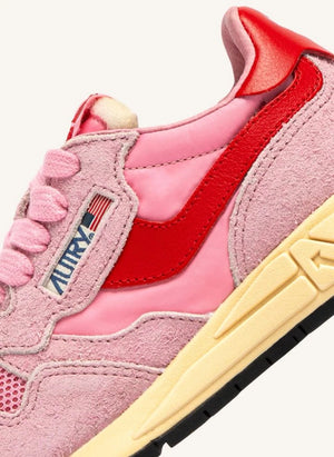 Autry - Reelwikid Zapatillas de Ante Bajas | Rosa