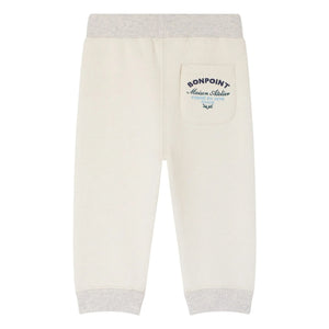 Bonpoint - Jogger de algodón orgánico Bambo | Crudo