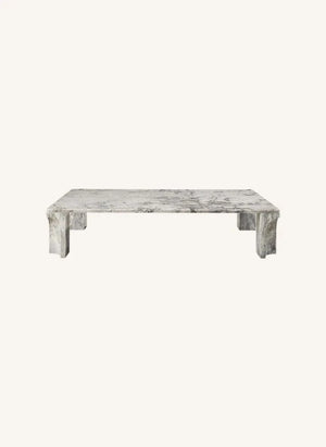 Gubi - Mesa Doric de mármol, GamFratesi | Gris