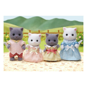 Sylvanian Families - Familia Gatos Persas