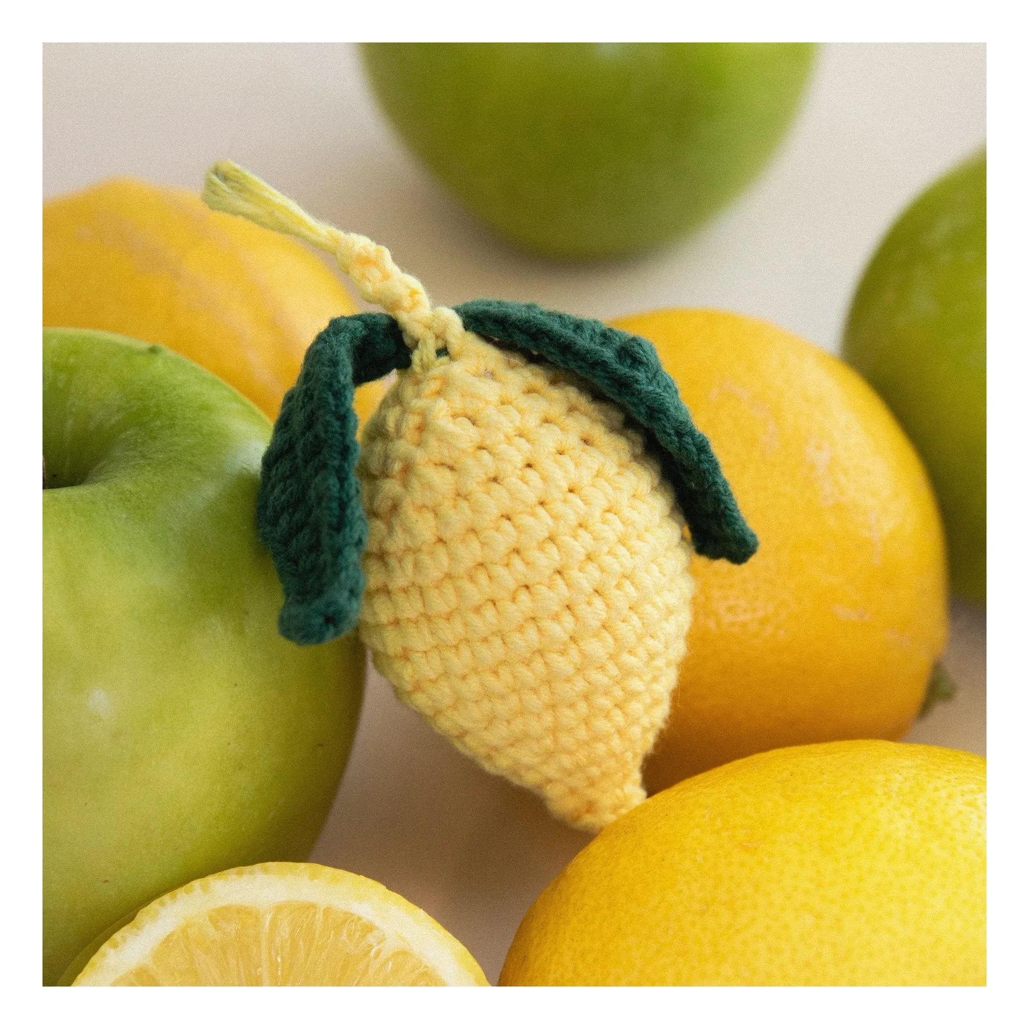 La Petite Épicerie - Set de Charms de Ganchillo - Limón