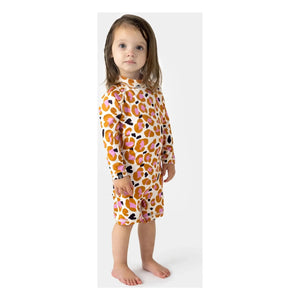 Beach & Bandits - Anti-UV Candy Leopardo Pantalón Corto Combinado de Fibras Recicladas